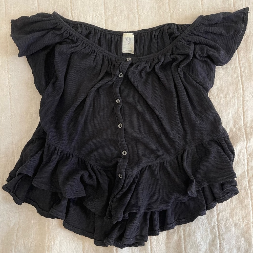 Free People off shoulder top